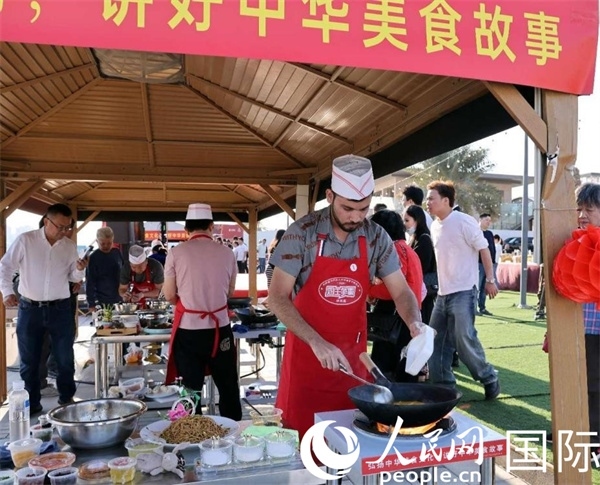 參賽一景。人民網(wǎng)記者管克江攝