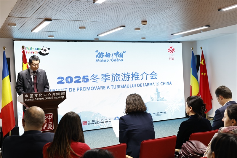 推介會現場。布加勒斯特中國文化中心供圖
