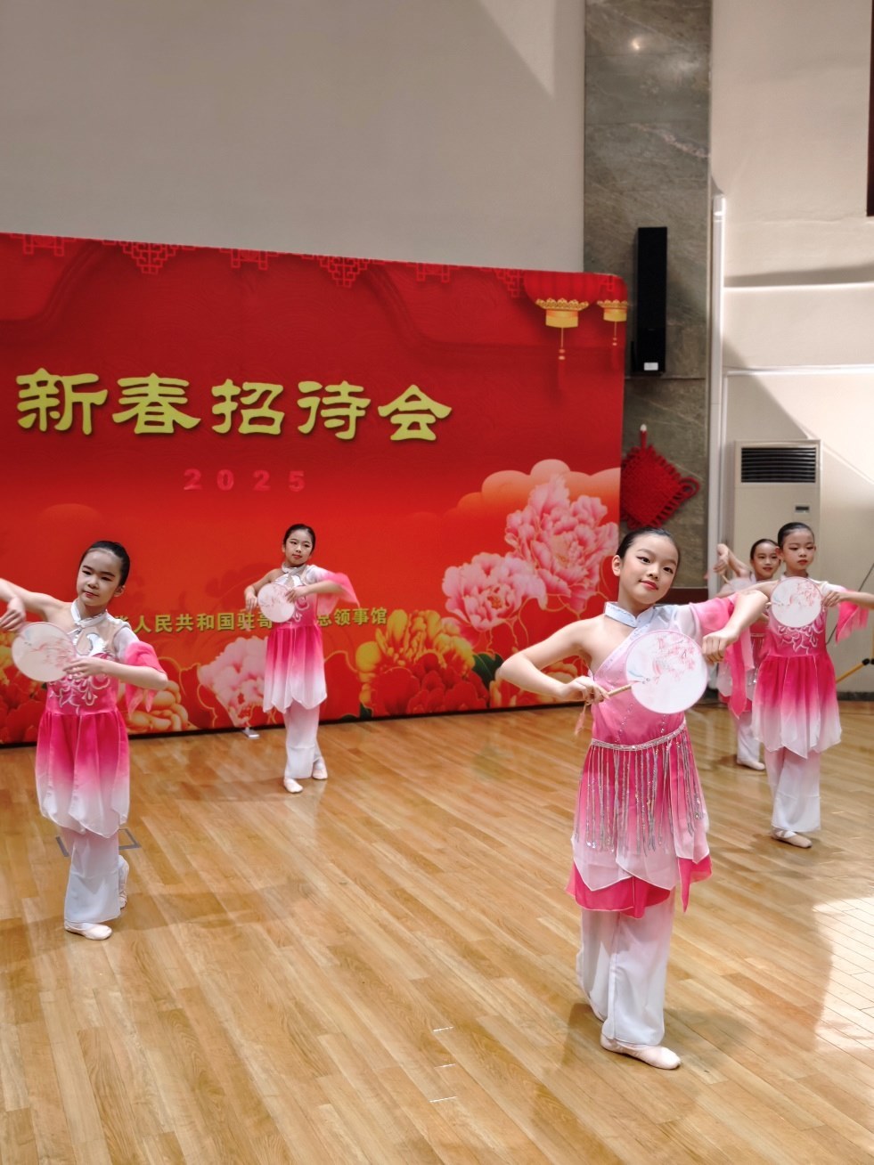 兒童舞蹈表演。中國駐哥德堡總領(lǐng)館供圖