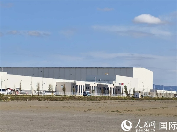 科技城內(nèi)已經(jīng)建成的工廠。人民網(wǎng)記者 黃培昭攝