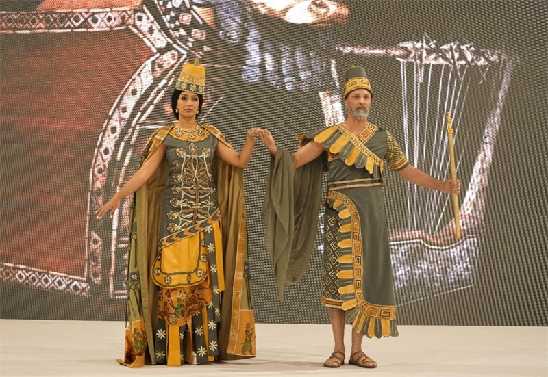 伊拉克時尚館舉辦的時裝展。伊拉克時尚館供圖