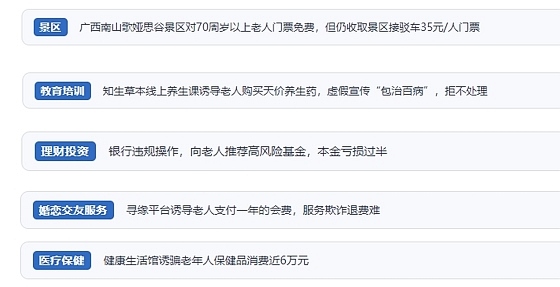 網(wǎng)友在“人民投訴”平臺反映涉銀發(fā)消費(fèi)相關(guān)糾紛。（“人民投訴”用戶投訴截圖）