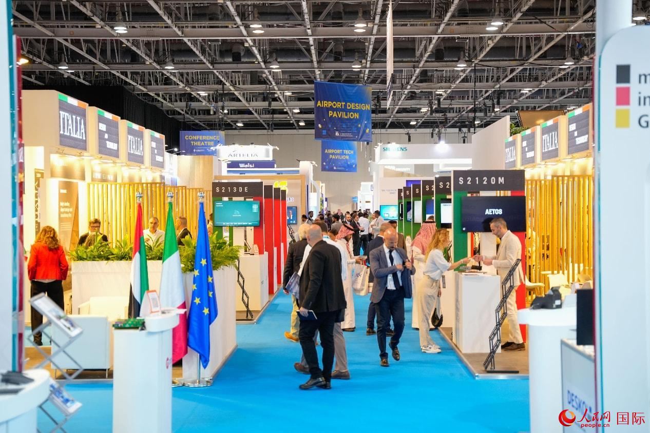 展會(huì)一景。人民網(wǎng)塔里克·易卜拉欣攝