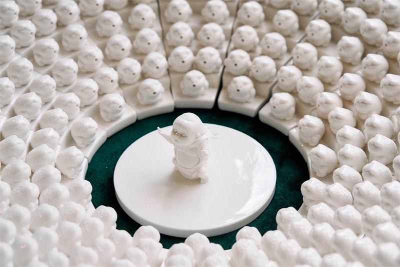 倫敦手工周中國(guó)館展品。楊浩鵬攝