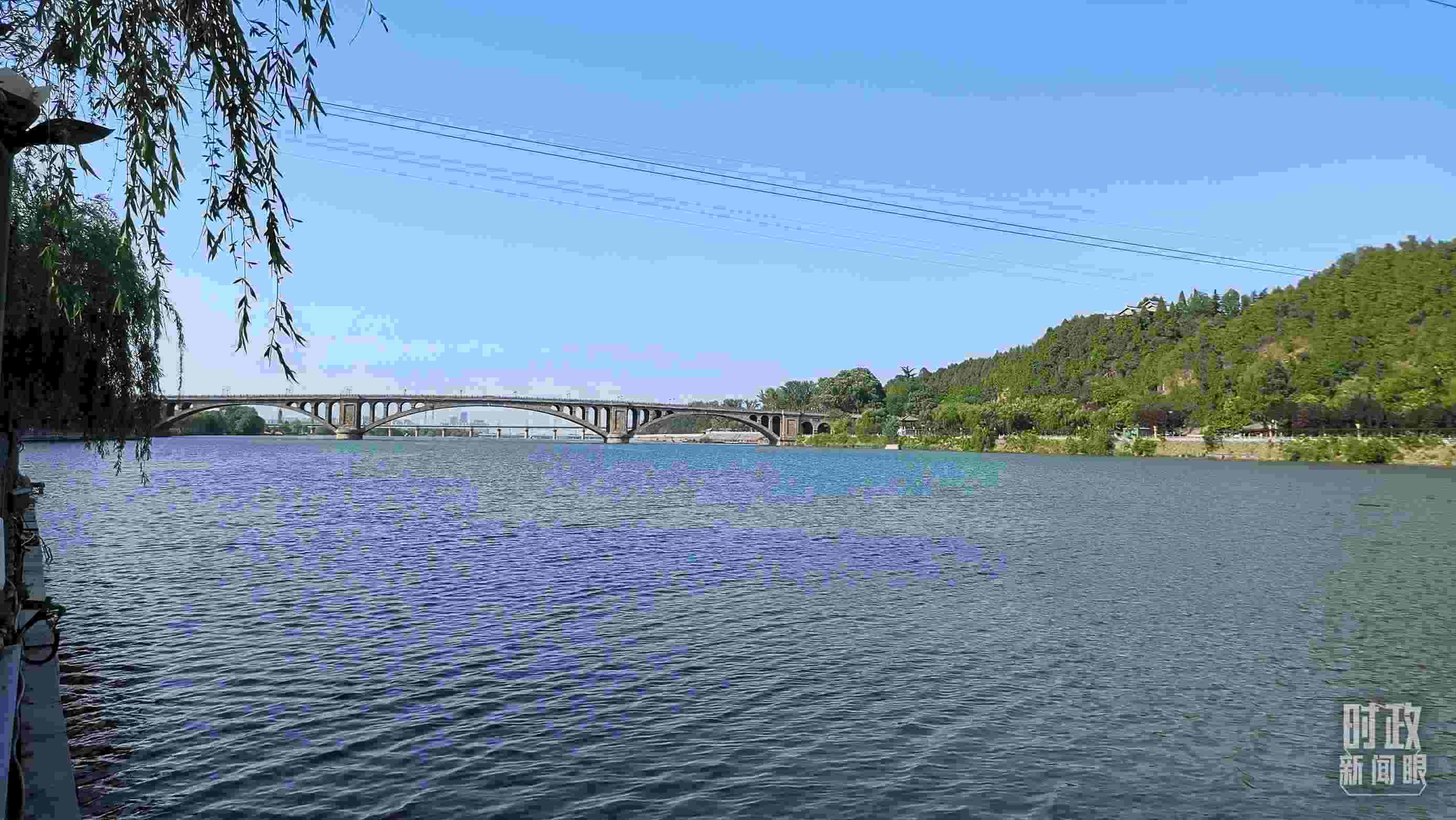 △伊河。（總臺央視記者范一鳴拍攝）