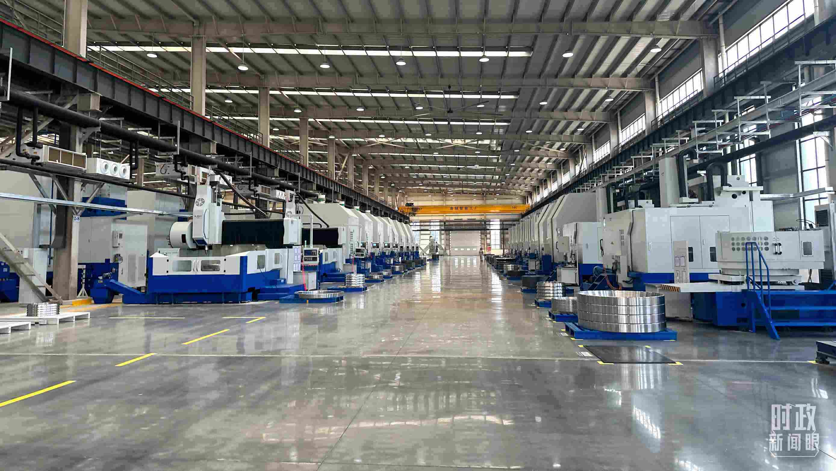 △洛軸智能工廠。（總臺央視記者趙化拍攝）