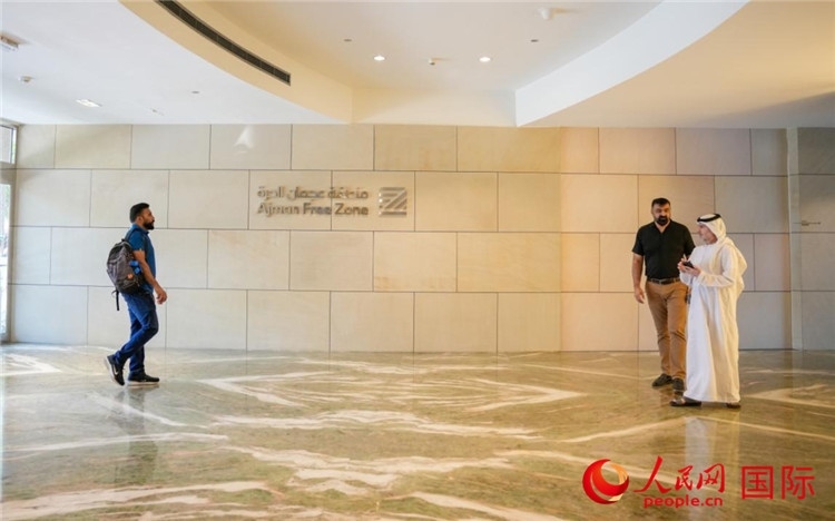 阿治曼自由區(qū)始建于1988年，阿治曼中國城設立于自由區(qū)內。人民網(wǎng) 塔里克·易卜拉欣攝